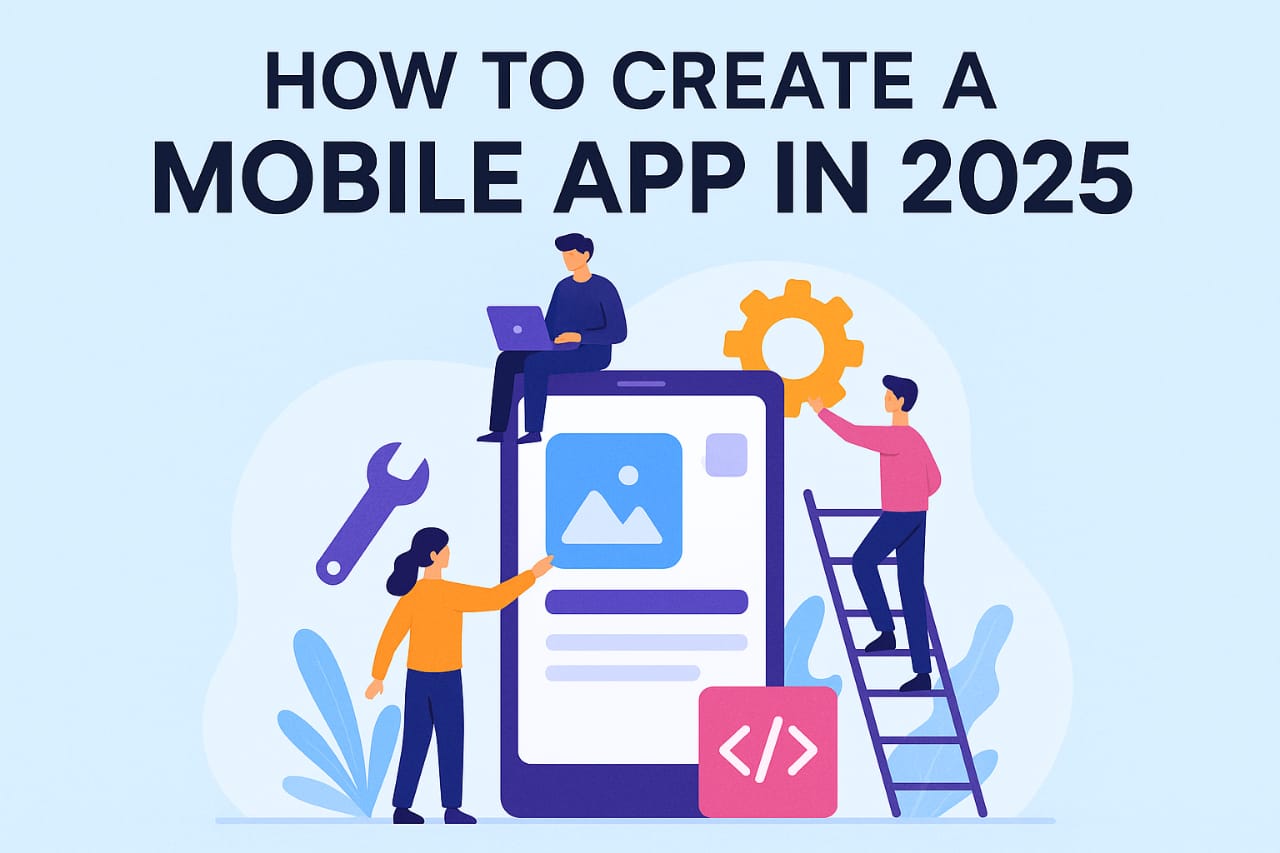 How to Create a Mobile App in 2025