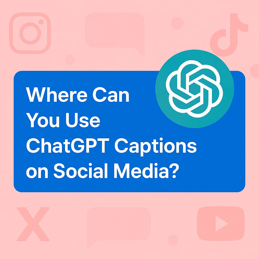 ChatGPT captions