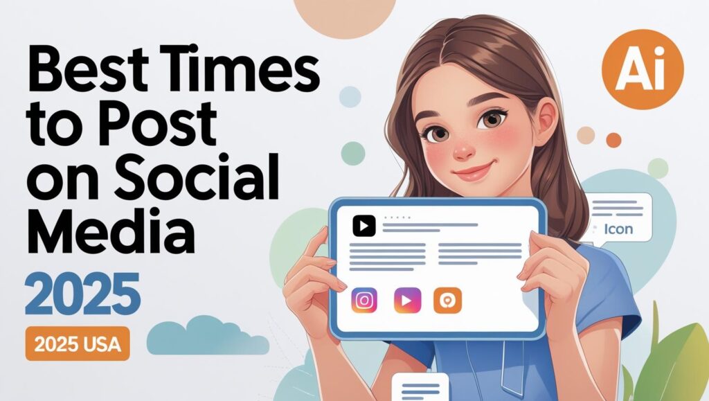 Best Times to Post on Social Media 2025 USA