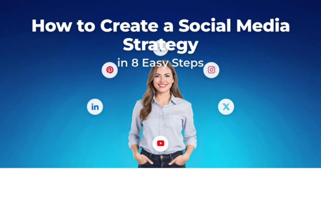 How to Create a Social Media Strategy in 8 Easy Steps 1 How to Create a Social Media Strategy in 8 Easy Steps