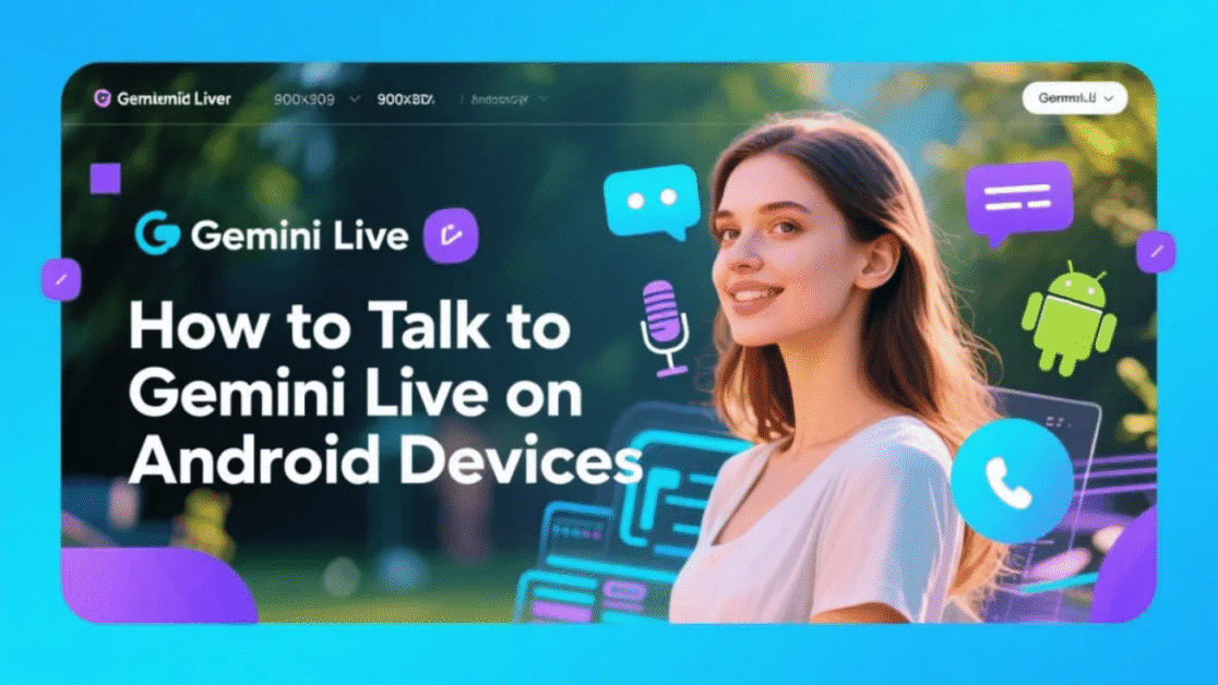 How to Talk to Gemini Live on Android Devices How to Talk to Gemini Live on Android Devices
