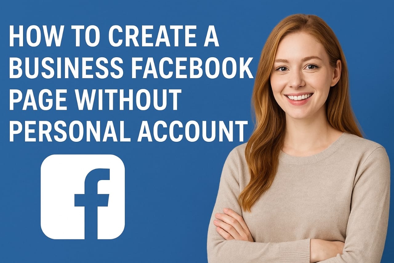 How to Create a Business Facebook Page Without Personal Account