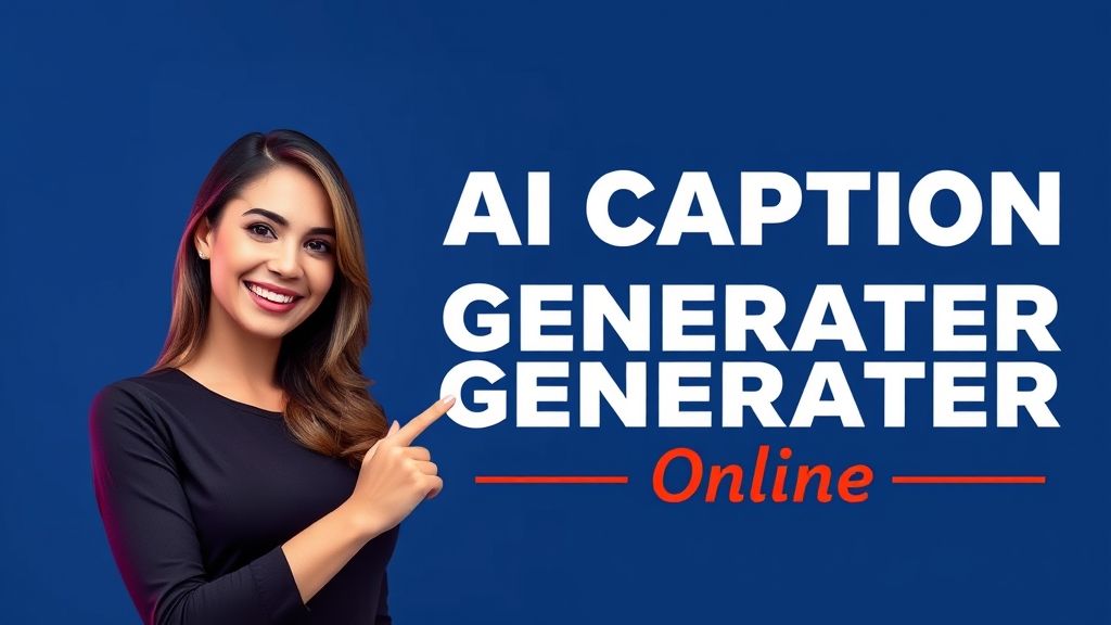 AI Caption Generator Online AI Caption Generator Online