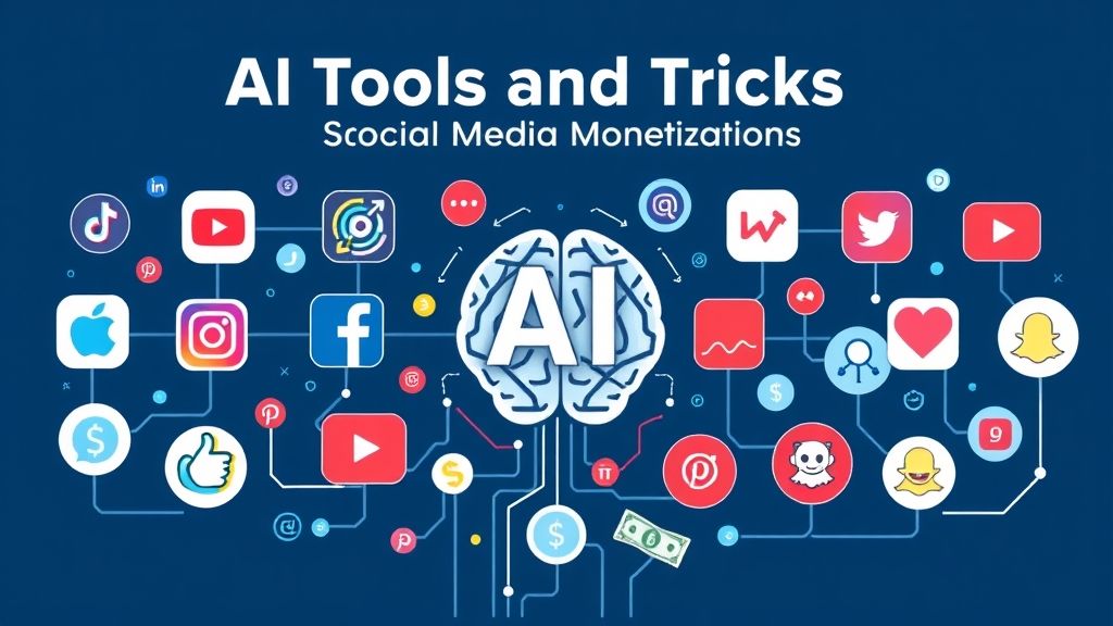AI Tools and Tricks for Social Media Monetization AI Tools and Tricks for Social Media Monetization