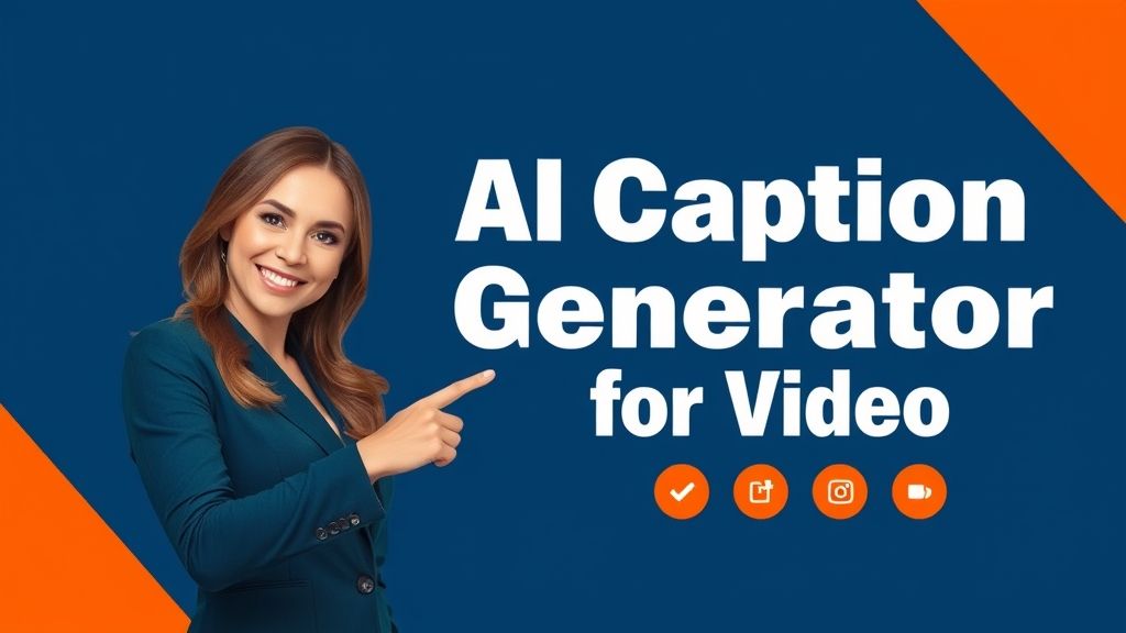 AI caption generator for video AI caption generator for video
