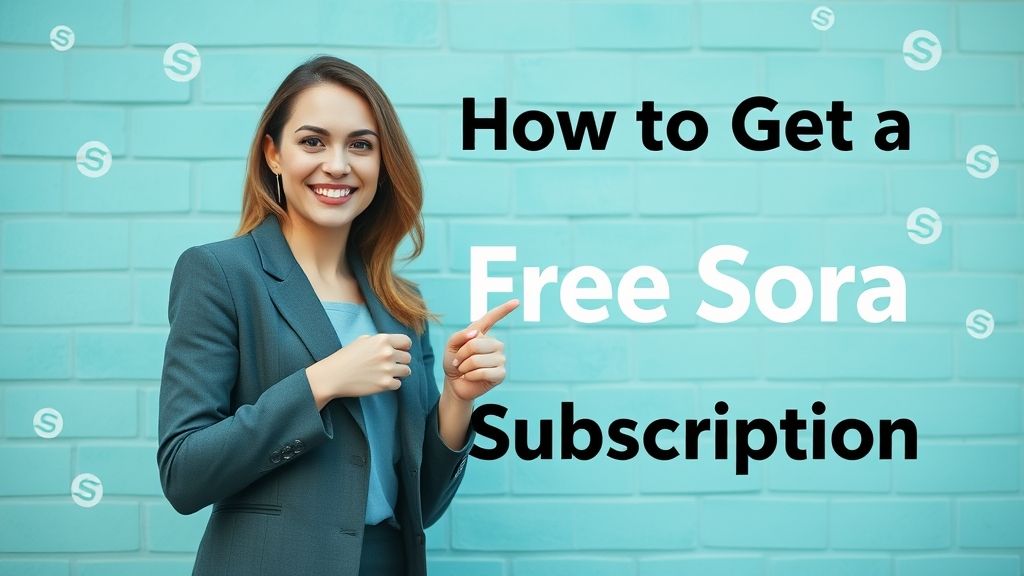 How to Get a Free Sora Subscription How to Get a Free Sora Subscription